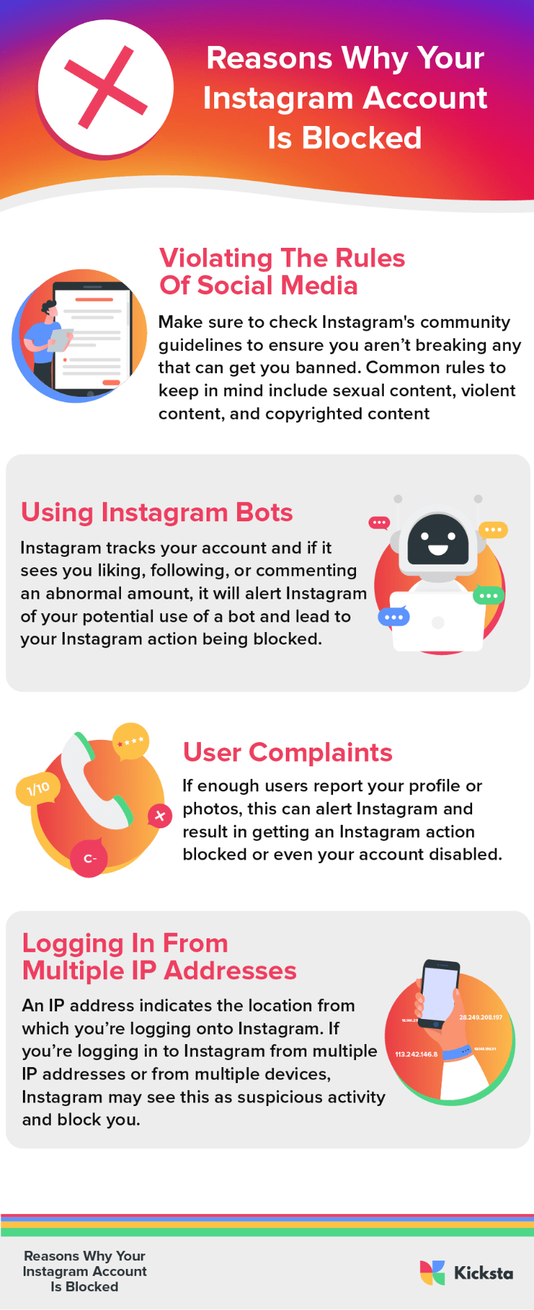 Reasons Why Your Instagram Account Is Blocked